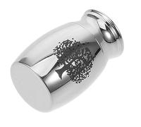 LIOOBO Urna Pequeña para Cenizas de Perro en Acero Inoxidable, Tapa Resistente y Diseño, 25mm X 16mm, para Mascotas Gatos y Perros, Recuerdo Conmemorativo para Uso Portátil y Memorial