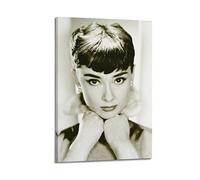 LIOONS Audrey Hepburn - Póster decorativo para pared, diseño de fotos de Audrey Hepburn, 30 x 45 cm