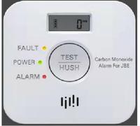 LIORQUE Detector de Monóxido de Carbono, Alarma Doméstica de Monóxido de Carbono 10 Años, Batería 10 Años, Normativa Europea EN50291