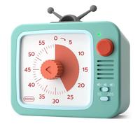 LIORQUE Temporizador Visual, Temporizador Niños de Cuenta Regresiva de 60 Minutos, Pomodoro Timer con Operación Silenciosa y Función de Pausa de Temporización
