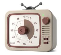 LIORQUE Temporizador Visual, Temporizador Niños de Cuenta Regresiva de 60 Minutos, Pomodoro Timer con Operación Silenciosa y Función de Pausa de Temporización