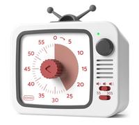 LIORQUE Temporizador Visual, Temporizador Niños de Cuenta Regresiva de 60 Minutos, Pomodoro Timer con Operación Silenciosa y Función de Pausa de Temporización