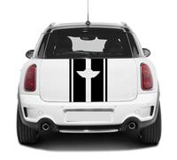 LIOUFTT Pegatina para Maletero de Coche, Apta para Mini Cooper R60 Countryman, decoración de Puerta Trasera, calcomanía DIY, embellecedor, Accesorios para automóvil