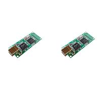 liovitor 2 módulos Amanero Combo384 DSD512/PCM384 de 32 bits para decodificadores AK4497 ES9038 AK4493 (cristal estándar)