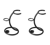 liovitor 2 unids 2 en 1 hombres herramienta de afeitar titular curvado cepillo de afeitar manual titular titular barba accesorios