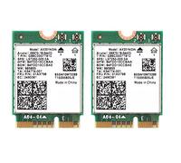 liovitor 2X 6 AX201 M.2 Key E CNVio 2 Wifi Tarjeta Dual Banda 3000Mbps Inalámbrico para Bluetooth 5.0 2.4Ghz/5Ghz AX201NGW, solo tarjeta