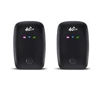liovitor 2X M3-E Mobile WiFi Router 4G LTE CAT4 150Mbps Tarjeta enchufable 2100MAh Batería WiFi Router WD670 Versión Europea B