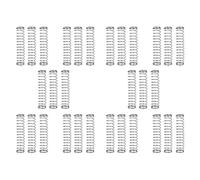 liovitor 30 piezas de repuesto de resorte de válvula de pistón de trompeta