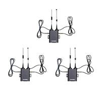 liovitor 3X H927 Industrial 4G Router 150Mbps 4G LTE CAT4 Tarjeta SIM Router con Antena Externa Soporte 16 Wifi Usuarios-EU