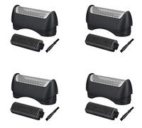 liovitor 4 x 11B - Recambio de papel de afeitar y cabezal de corte para 11B Series 1 110 120 140 815 835 5683 5684 5685