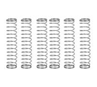 liovitor 6 piezas de repuesto de resorte de válvula de pistón de trompeta