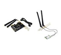 liovitor Kit de escritorio WiFi 6E con adaptador WiFi M.2 M2 Ngff A-E a Mini Pci Express Wifi Raiser