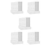 liovitor Paquete de 60 paneles acústicos, acolchado a prueba de sonido, paneles de absorción de sonido de borde biselado, panel acústico para tratamiento acústico