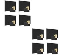 liovitor Paquete de 96 paneles acústicos autoadhesivos, paneles de espuma acústica, paneles de aislamiento acústico de pared, azulejos acústicos resistentes al fuego