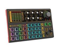 liovitor SK300 Mixer Shaking Live Equipment VersióN en IngléS TeléFono MóVil Computadora USB Tarjeta de Sonido MultifuncióN Externa