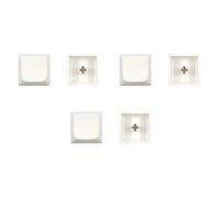 liovitor Teclado mecánico de 60 teclas de perfil XDA PBT 1U 1X impresión de bola en blanco teclas personalizadas Mx Interruptores XDA , A