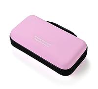 LIOVODE Estuche para DVD, 96 Capacidad EVA CD Case Holder Organizador de Almacenamiento portátil de protección DVD Cartera Titular para Coche (Capacidad 96, rosa96)