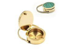 Lip Balm Ring for Finger,Lipstick Ring Storage Design Like Wearing an Accessory,Secret Compartment,Quick Touchup,Vintage Jewelry for Women (Colorful)