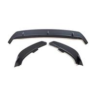 Lip Delantero Coche Spoiler Delantero Alerón para Parachoques Delantero, Placa Protectora para Ford para Focus ST 2019, Tira Decorativa para Coche, Pala para Barbilla(Matte Black)