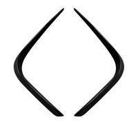 Lip Delantero Coche Spoiler Delantero Car Front Bumper Splitter For X5 G05 2019 2020~2022 Fog Light Air Intake Cover Trim Stickers Wind Knife Decor(Negro Brillante)