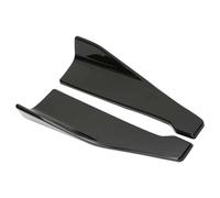 Lip Delantero Coche Spoiler Delantero Divisores Labio Parachoques Trasero Falda Lateral Delantera De 48cm para E90 E92 E93 E60 E61 Kit De Carrocería De Extensión De Cubierta Canards(Negro Brillante)