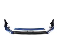 Lip Delantero Coche Spoiler Delantero para Civic 11th, Todos Los Modelos 2022-2023, Alerón De Parachoques Delantero + Kit De Carrocería De Cubierta De Esquina Divisora Lateral Inferior(Azul)