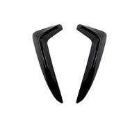 Lip Delantero para BMW para X3 F25 para X4 F26 LCI para Sport 2014-2017 Parachoques Delantero del Coche Canard Trim Spoiler Splitter Alerón Delanteros para Coche(Glossy Black)