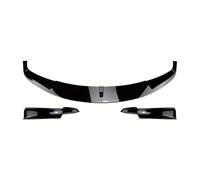 Lip Delantero para BMW Serie 3 F30 F31 320i 328i 330i 335i 2013-2019 Parachoques Delantero Coche Alerón Divisor Kits Carrocería Spoiler Delanteros(Glossy Black)