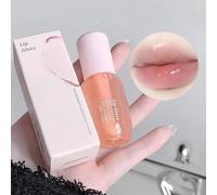 Lip Gloss 3 Packmoisturizing Lip Balm, Hydrating Glossy Lipglaze Stick Plumping Lips Oil for Girls & Women, Hydrating Lips Plumping Glossy Lipbalm, Long-Lasting Crystal Clear (2PC #03Orange Soda)