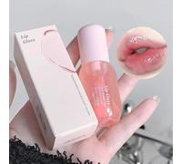 Lip Gloss 3 Packmoisturizing Lip Balm, Hydrating Glossy Lipglaze Stick Plumping Lips Oil for Girls & Women, Hydrating Lips Plumping Glossy Lipbalm, Long-Lasting Crystal Clear (2PC Peach Jelly)