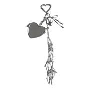 Lip Gloss Holder - Stainless Steel Keychain with Mirror | Lipstick Case with Mirror Witĥ Portable Lipstick Holder & Lip Gloss | Traveling Protective Lips Balm Organizer in Pink & Green