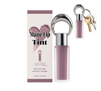 Lip Gloss Keychain - Shimmer Lip Balm, Tinted Ch lush, Keychain Design For Women | Highly Pigmented Friend Familys Cosmetics, Makeup Beauty Party Photo Props Makeup Accessories
