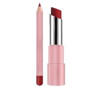 Lip Gloss, Lifter Glaze Oil Balm, Lip Balm Lipstick, 2in1 Set Lips Liner Con Una Taza Antiadherente, Brillo Hidratante, Ruido Transparente, Retoque Diariamente Para Mujeres Niñas