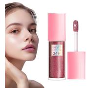Lip Gloss Nourishing LipBalm Glitter Look Gleaming Finish | Hydrating Lip Oil Glossy Sparkling Non Sticky Formula for Makeup Supplies Daily Makeup Party Glitter Look Gleaming Finish