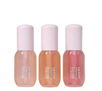 Lip Gloss Oil Set - Hydrating Makeup Product for Women Brides Wedding Parties | 3 Pieces Nourishing Lip Plumper, Moisturizing Formula, Smooth Application, Enhances Shine and Fullness for Daily Routine