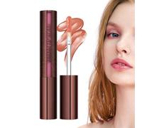 Lip Gloss Plumper, Hydrating Shine Cosmetic, Long Lasting Nourishing Lipstick with Sturdy Formula, Beauty Care System with Smart Design, Smooth Plumping Radiant Aid, Essential Makeup Supply