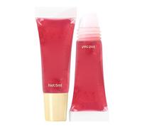 Lip Oil with Volume and Moisturizing Effect,Transparent Gloss with Glossy Finish,Wrinkle Eliminating and Lip Care,Nourishing Moisturizer,Non-Sticky Moisturizing Lip Oil,Lip Gloss,5ml (F)