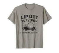 Lip Our Survivor Estableció 18 Hoyos Golfing Humor Camiseta