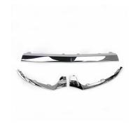 Lip Parachoques Delantero Para Benz Clase C W205 2014-2018 parachoques delantero moldura de labio inferior moldura cromada Kit de carrocería de coche accesorios negro brillante. Alerón Lip(Chrome A Se