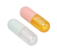 Lip Plumper Set, 2 uds., 5,5 Ml, Bálsamo Labial Hidratante para Mujer, Día y Noche, Suero Potenciador de Labios Hidratante Portátil para Labios Más Llenos