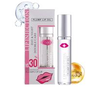 Lip Plumping Gloss, 6.3g Hydrating Glossy Formula, Portable Moisturizing Lip Enhancer for Dry Lips, Night Time, Wedding, Actresses, Models, Beauty Routine at Home, Travel, Easy to Apply