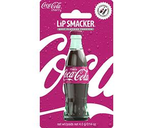 Lip Smacker Coca-Cola Bottle Collection, bálsamo labial con sabor a cereza coca-cola, hidratante y refrescante, paquete individual