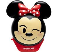 Lip Smacker - Colección Disney Emoji Flip Balm - Bálsamo Labial Hidratante Infantil Minnie - Hidratante Labios Sabor Fresa - Ideal para Regalar - Envase Individual