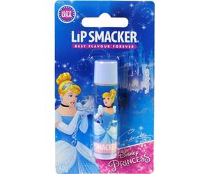 Lip Smacker - Colección Princesas Disney - Bálsamo Labial Hidratante Infantil Disney Cenicienta - Hidratante Labios Sabor Destellos de Vainilla - Envase Individual