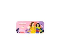 Lip Smacker Disney Adventure Color Tin, Set de Maquillaje para Niñas con Brillo de Labios y Sombras de Ojos Luminosas y Coloridas, Accesorios de Belleza Incluidos