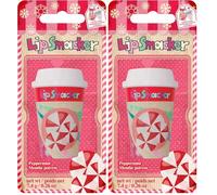 Lip Smacker Holiday Frappe Cup Lip Balm Bálsamo Labial para Niños y Niñas con Diseño Especial, Bálsamo Hidratante y Fácil de Aplicar, con Infusión de Aceite de Semillas de Ricino, Peppermint