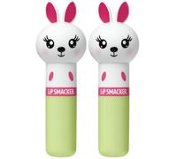 Lip Smacker Lippy Pals Conejito, Brillo Labial Saborizado para Niños Inspirado en Animales, Seguro de Usar y Sin Color, Sabor Hoppy Carrot Cake (Paquete de 2)