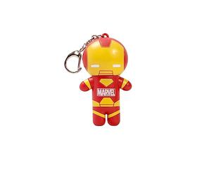 Lip Smacker Marvel Collection, Bálsamo Labial Sabor Iron Man para Niños, con Llavero, Hidrata y Refresca, Pack de Blíster Individual