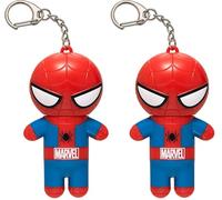 Lip Smacker Marvel Collection, Bálsamo Labial Sabor Spiderman para Niños, con Llavero, Hidrata y Refresca, Pack de Blíster Individual (Paquete de 2)