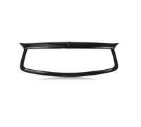 Lip Spoiler Delantero Frontal para Infiniti Q60 Coupe Cubierta Embellecedora Parrilla Delantera Superpuesta Agregar En El Bisel Tira Marco Capó Parachoques Superior(Negro Brillante)